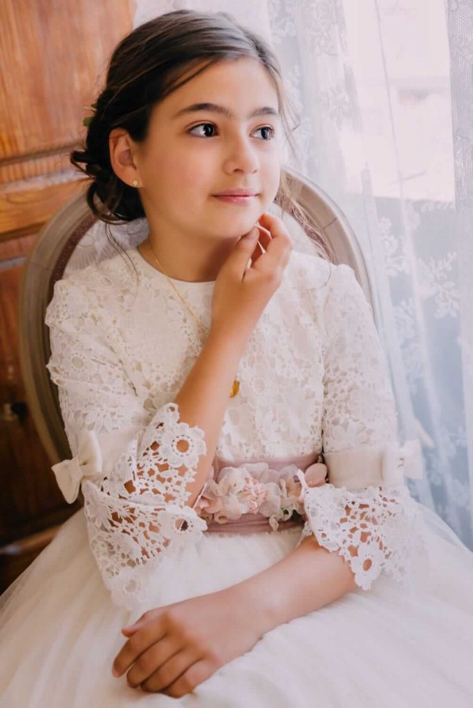 vestido de comunión para niña en Madrid