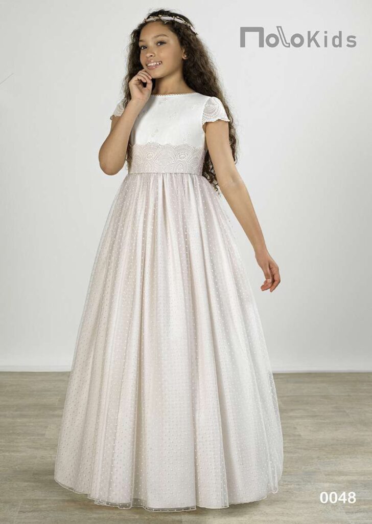 Vestidos de comunión de sencillo