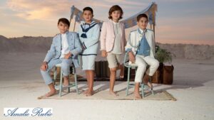 Trajes de comunión niño 2025